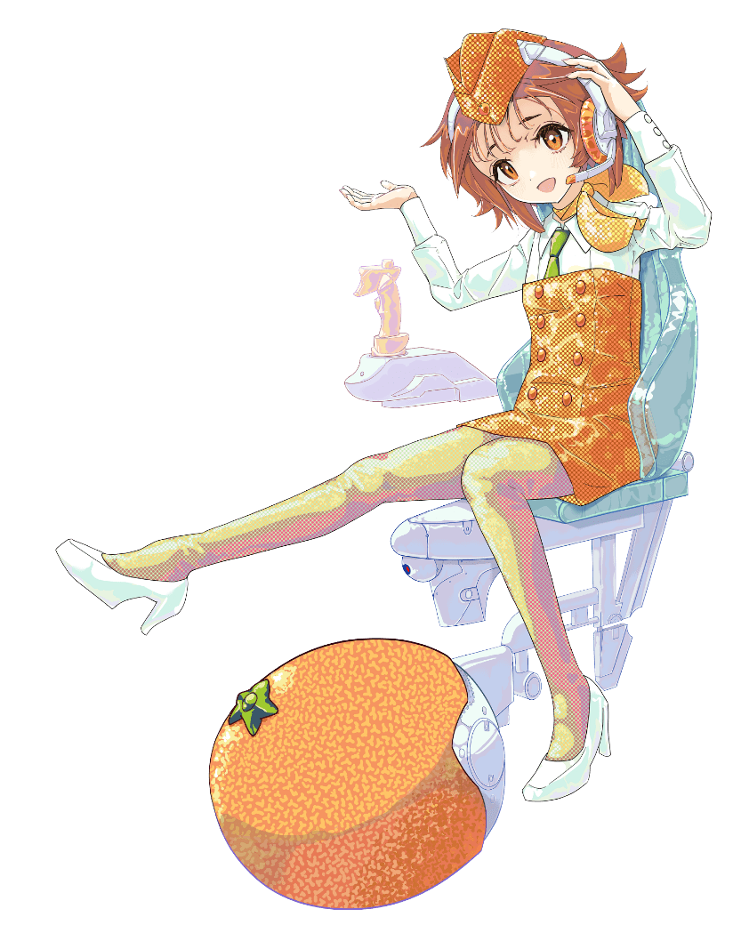 お問い合わせを案内するキャラクター